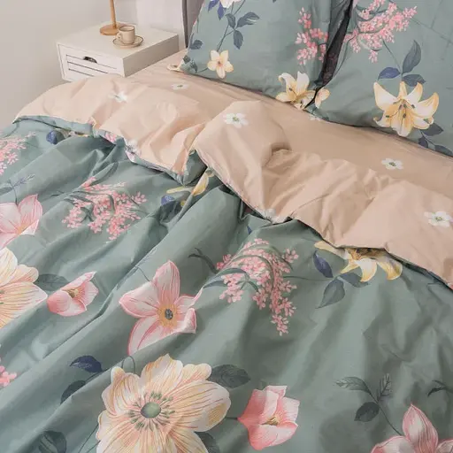 Комплект постільної білизни Viluta сімейний ранфорс 22213 100% бавовна - фото 4