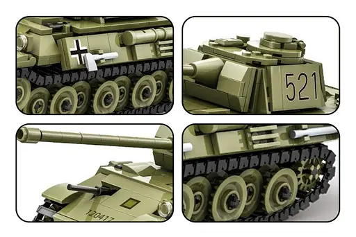 Конструктор Танк 638 елементів Ramiz - фото 3