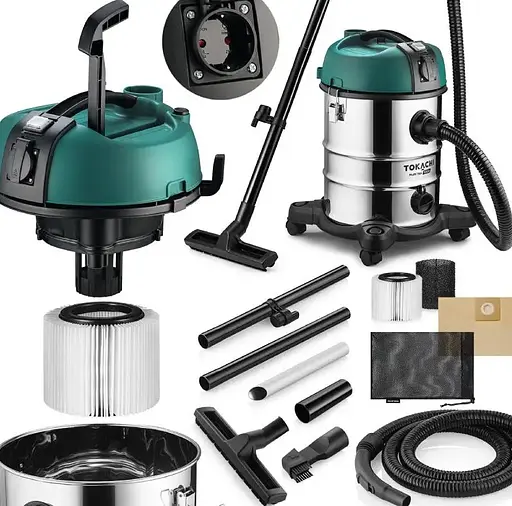 Промышленный пылесос Tokachi Multi Vac 3300W - фото 3