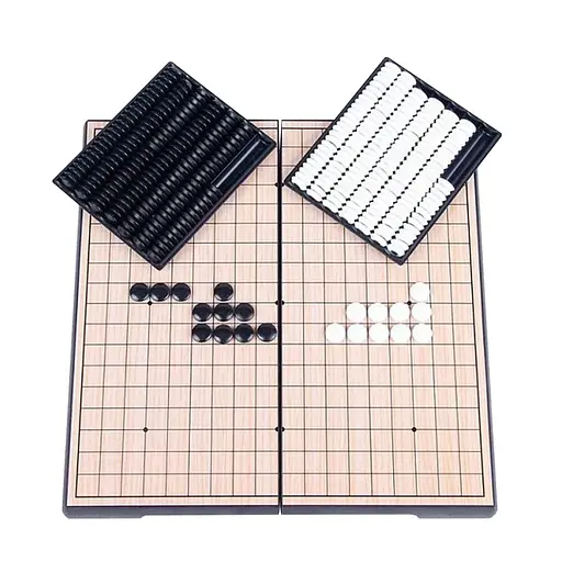 Настольная игра "Go Game" UB 3215GG 2 цвета фишек, игровая доска 32х32 см - фото 1