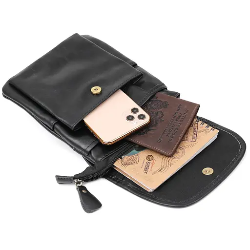 Чоловіча сумка Vintage 18х21х6 см sum0020134 - фото 6