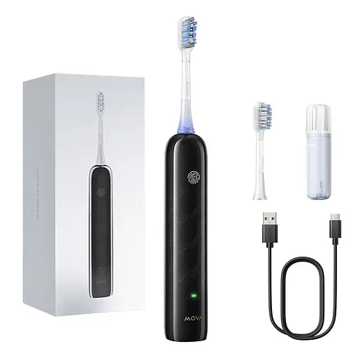 Електрична зубна щітка Mova Fresh Black (ATB13A-BK) - фото 1
