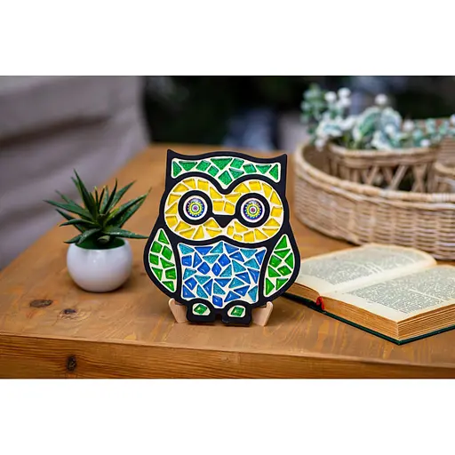 Дитячий набір для творчості кришталева мозаїка "Сова" MA2004 - фото 2