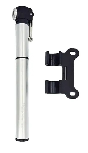 Насос велосипедный с выдвижным шлангом West Biking YP0711100 серебристый 120 Psi (G0001547) - фото 2