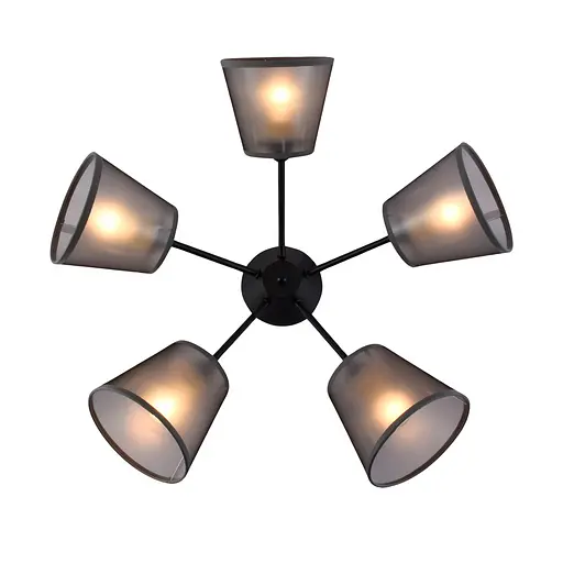 Декоративная люстра VALESO V XA1460/5 BK - фото 3