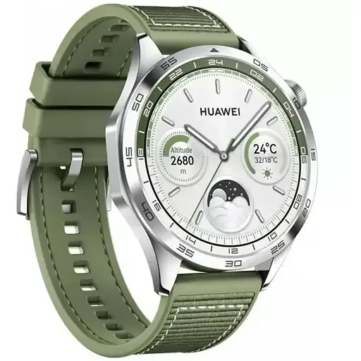 Smart Watch Huawei GT 4 46mm Green (Woven Strap) UA - фото 3