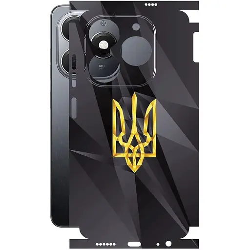 Захисна плівка StatusSKIN для Tecno Spark 20 Корпус Вініл Герб 1 - фото 1