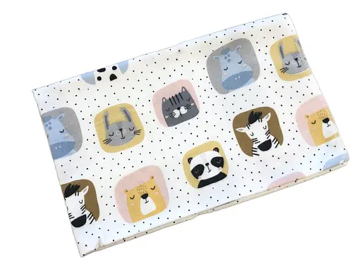 Пеленка фланель Moontime "Зоопарк" - фото 1