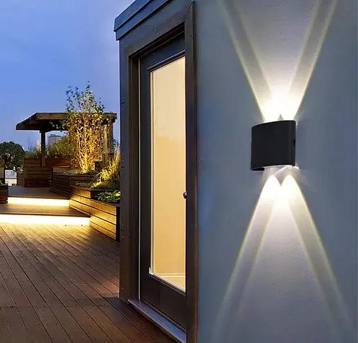 Світильник Sun Lamp вуличний садово-парковий фасадний світлодіодний LED 6W настінний - фото 8