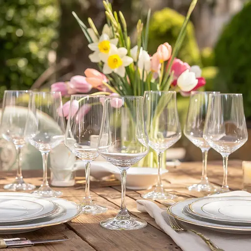 Набор бокалов для вина TS Kitchen 6 штук по 400 мл, прозрачный HP562