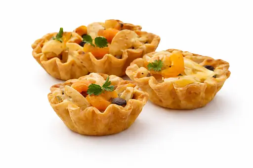 Формы для выпечки корзинок кексов и тарталеток "Абрикосовые пирожные" Ø верх 9, низ 5.5, высота 3 см (набор из 30 штук) 88200 - фото 6