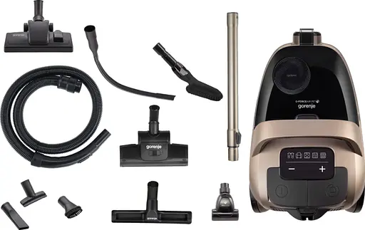 Пылесос контейнерный Gorenje 850 Вт HEPA телескоп. трубка сенсорное управление бронзовый - фото 2