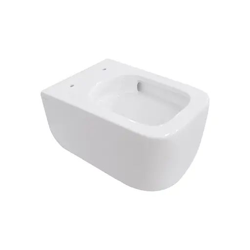 Унитаз подвесной Qtap Gemini безободковый с сиденьем Soft-close QT2533076EUQW, Белый - фото 6