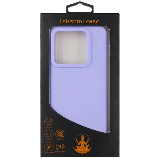 Чехол Silicone Cover Lakshmi AAA для Xiaomi 13T / 13T Pro Сиреневый / Dasheen - фото 5