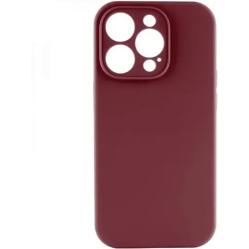 Чохол Silicone Case із захистом камери Full Apple iPhone 14 Pro Max Rose Red