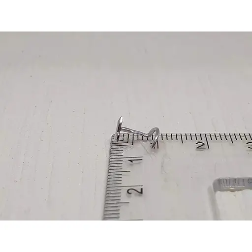 Срібна сережка-пірсинг Астор в ніс. 918-2440Р - фото 4