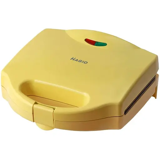 Электрическая универсальная орешница Magio MG-391 770 Вт желтая - фото 1