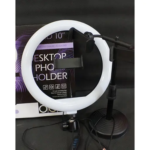 Кольцевая лампа для фото CXB-260A - фото 2