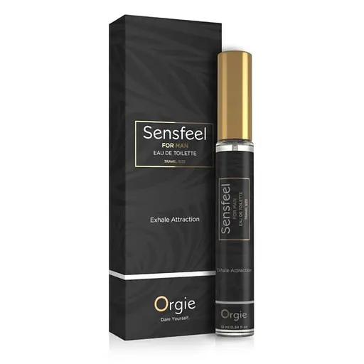 Туалетна вода чоловіча з феромонами Orgie Sensfeel Exhale Attraction 10 мл - фото 2
