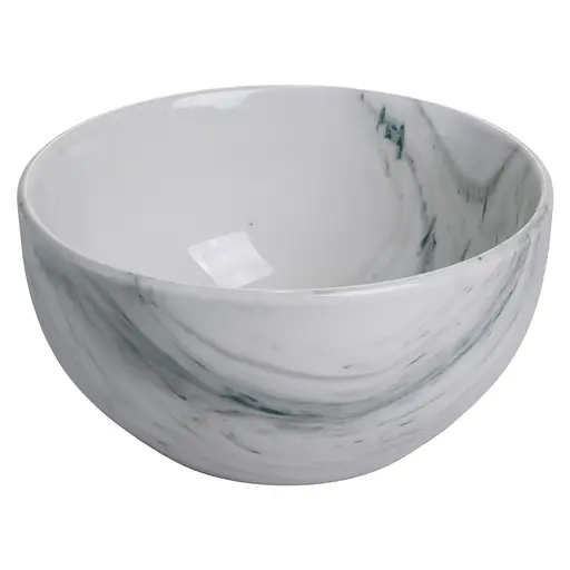 Столовый набор посуды тарелок и чашек 16 предметов на 4 персоны Marmor фарфоровый, обеденный столовый сервиз тарелок Yiwu MD-16-2G - фото 3