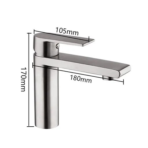 Смеситель для умывальника Gappo Satenresu-ko G1099-20 - фото 3
