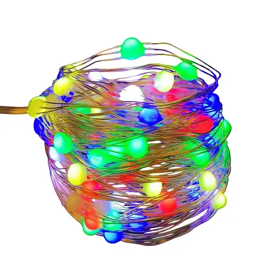 Гирлянда Smart led 100 капель 10м с пультом, 12 режимов, 16 цветов