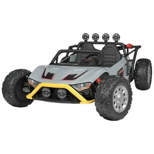 Електромобіль дитячий Bambi Багі Racer JS3168EBLR-11 24V Сірий