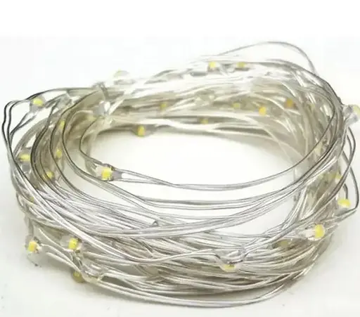 Гірлянда крапля роси usb Sun Lamp 100 led нитка довжина 10м c USB для 5v, від powerbank - фото 2