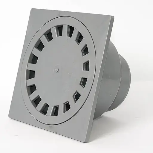 Трап вертикальный Pestan 110 мм с пластиковой решеткой 250х250 мм (240159) - фото 1