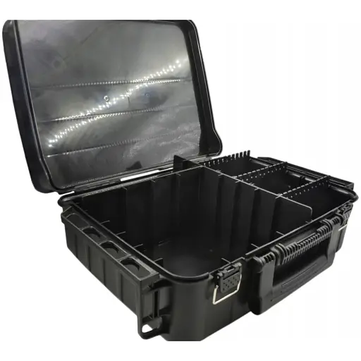 Ящик Meiho Versus VS-3080 Tackle Case 480x356x186mm ц:black - фото 4
