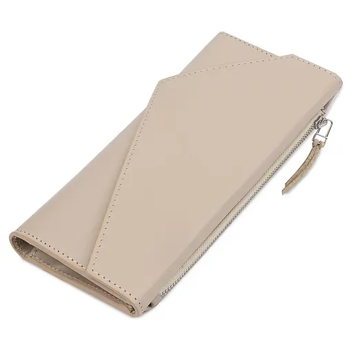 Женский кожаный кошелек Grande Pelle 21х10х2 см acs0018776 - фото 1