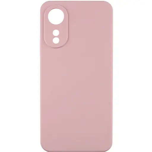 Чохол TPU GETMAN Liquid Silk Full Camera для Oo A78 4G Рожевий / Pink Sand