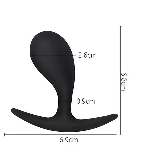 Силіконова анальна пробка Якір K000542 - фото 3