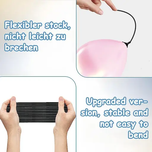 Палочки для воздушных шаров с основанием Holoras 100 шт - фото 3