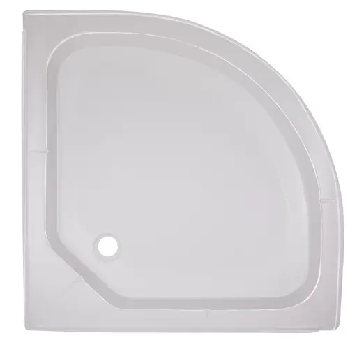 Набор Lidz Душевая кабина Latwa SC80x80.SAT.LOW.FR, полукруглая, стекло Frost 4 мм + Душевой поддон Kapielka ST80x80x15 - фото 8