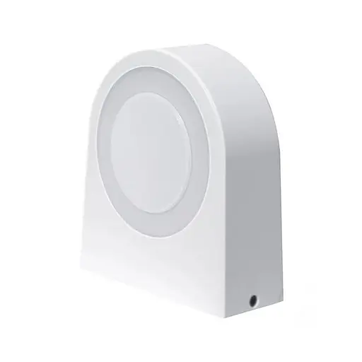Світильник вуличний настінний білий 15 Вт | Line F | Арт. 1-MWL-15W-WG - фото 4