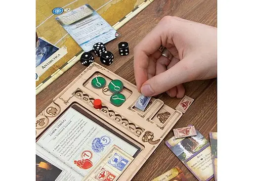 Аксесуар Tower Rex Планшет ігронайзер для гри Прадавній Жах Eldritch Horror Playerboard (5781) - фото 6