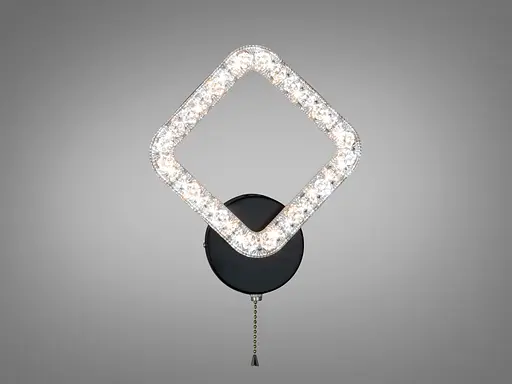 Настінне приліжкове LED бра Romin 17 Вт чорне CCT - фото 2