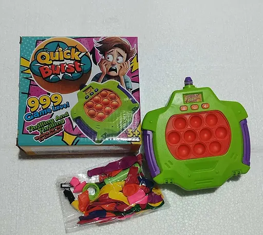 Дитяча електронна приставка Поп Іт Simple Dimple з надуванням кульки, JH-022 - фото 2