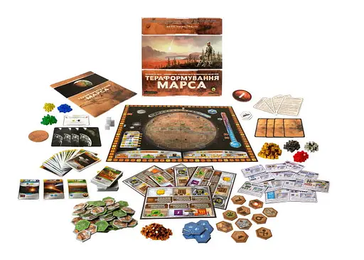 Настольная игра Kilogames Покорение Марса (Terraforming Mars) (укр.) (42215) - фото 15
