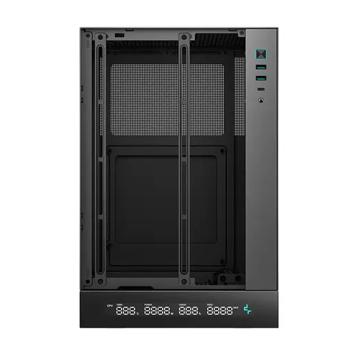 Корпус Deepcool CH170 Digital Black (R-CH170-BKNPI0D-G-1) Без БЖ - фото 9