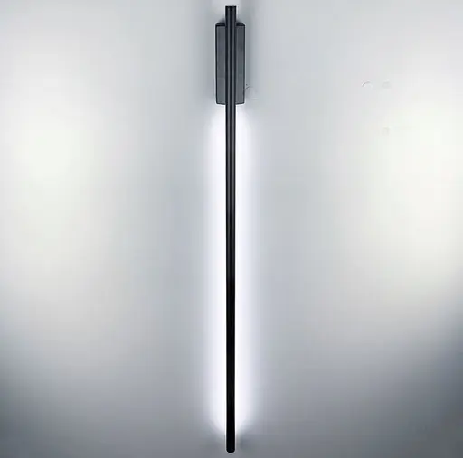 Сучасне лінійне бра з прямокутною основою 100 см Line F Арт. C21/1000 BK - фото 6