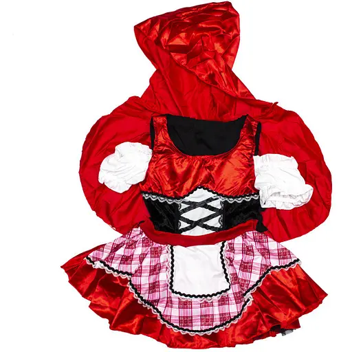 Карнавальный костюм для девочки Devilon Красная шапочка 110-120 см (091053B)