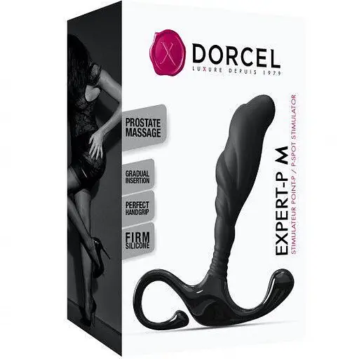 Ручний масажер простати Dorcel Expert P size M ергономічний - фото 5