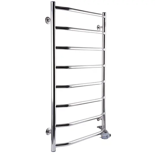 Електрична рушникосушка Unio LT ER 900-500-8 Драбинка Трапеція, Хром, Праве, Механічний - фото 2