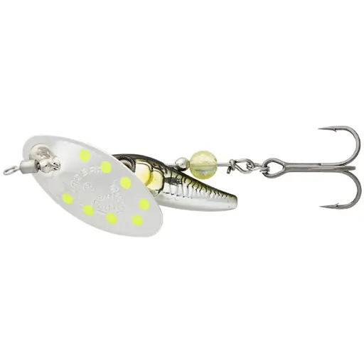 Блешня Savage Gear Sticklebait Spinner #3 9.1 g Green Silver Ayu