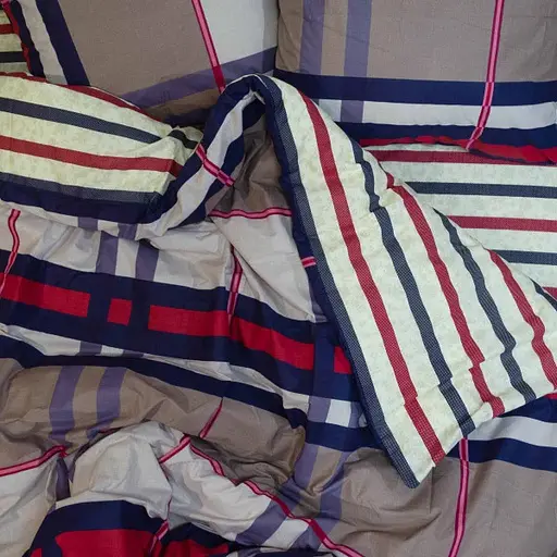 Комплект постільної білизни Viluta євро ранфорс 17113 100% бавовна - фото 4