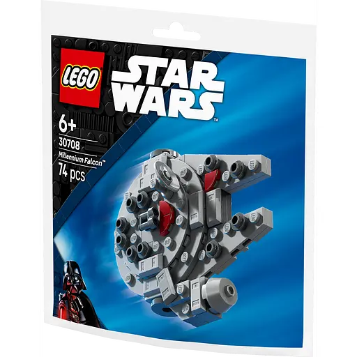 Конструктор LEGO Star Wars Минимодель Сокол тысячелетия 74 детали (30708) - фото 3