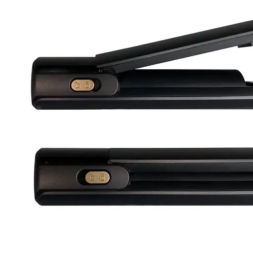 Випрямляч для волосся Grunhelm GHS-718U керамічний 4000 мАг 70х18 мм Чорний - фото 3