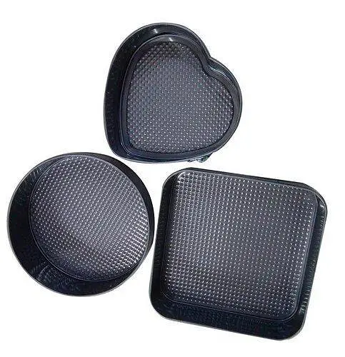 Набор металлических форм Frico FRU-157 для выпечки тортов пирогов 3 предмета - фото 1